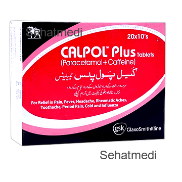 Calpol Plus Tablets 500mg/65mg