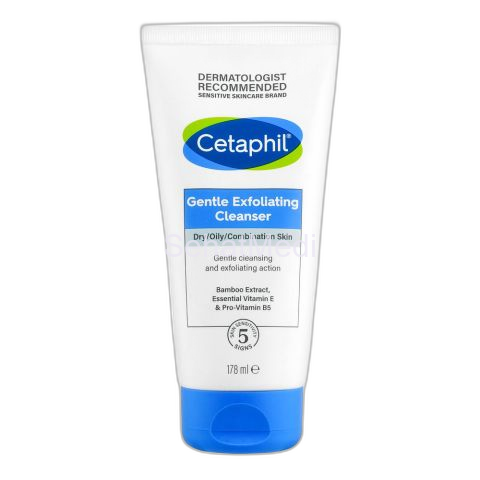 Cetaphil Gentle Exfoliating Cleanser, For Dry, Oily, Combination Skin, 178ml