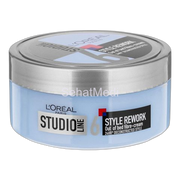 L'Oreal Paris Studio Line 6 Style Rework Out Of Bed Fibre Cream, 24hrs Deconstructed Style