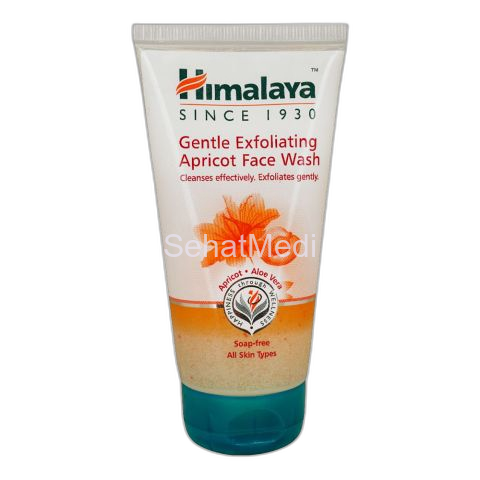 Himalaya Gentle Exfoliating Apricot Scrub, For All Skin Types, Soap Free, 150ml