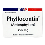 Phyllocontin Tablets 225mg