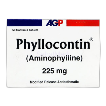 Phyllocontin Tablets 225mg
