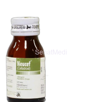 Neucif Inj Neucef Paediatric Drops 100mg/10ml – SehatMedi Online Pharmacy