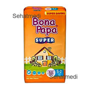 Bona Papa Baby Diapers Super Economy Small Size 2 50Pcs