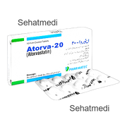 Atorva 20mg tablet 10's