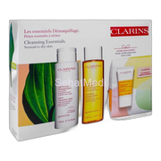 Clarins Paris Cleansing Essential Set, Normal TO Dry Skin