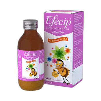 Efecip 125mg Syrup 60ml
