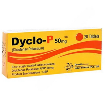 Dyclo-P Tablets 50mg