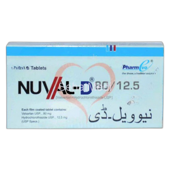 Nuval-D Tablets 80mg/12.5mg