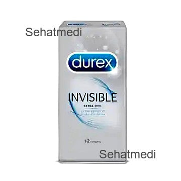 Durex Invisible Condoms (Box = 12Pcs)