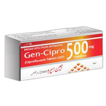 Gen-Cipro Tablets 500mg
