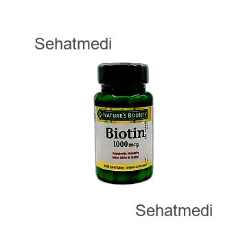 Natures Bounty Biotin Softgels 1000Mcg (1 Bottle = 100 Capsules)