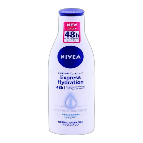 Nivea 48H Express Hydration Body Lotion, Normal To Dry Skin, 250ml