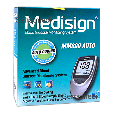 Medisign Advanced Blood Glucose Monitoring System Mm800 Auto