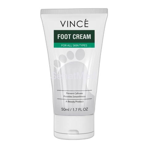 Vince Foot Cream, For All Skin Types, 50ml