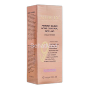 Muicin V9 Pinkish Glow Acne Control SPF-40 All Skin Type Face Wash, All Skin Types, 100g
