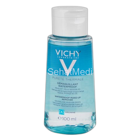 Vichy Purete Thermale Waterproof Eye Make-up Remover, For Sensitive Eyes, 100ml