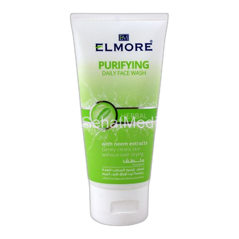 Elmore Herbal Purifying Daily Face Wash, With Neem Extracts, 150ml