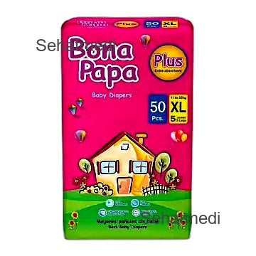 Bona Papa Baby Diapers Super Junior Extra Large Size 5 50Pcs