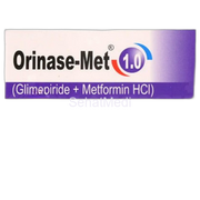 Orinase-Met Tablets 1/500mg