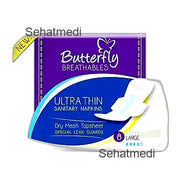 Butterfly Sanitary Napkin Medium 8Pcs