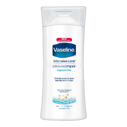 Vaseline Intensive Care Advanced Repair Fragrance Free Lotion 400ml (Imported)