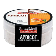 Saeed Ghani Apricot Face & Body Scrub, All Skin Types, 180g