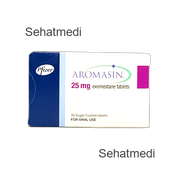 Aromasin 25 mg tablet 1 x 15's