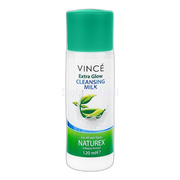 Vince Naturex Extra Glow Cleansing Milk, For All Skin Types, 120ml