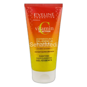 Eveline Vitamin C 3x Action Purifying Face Cleansing Gel - Face Wash, For Dull Skin, 150ml