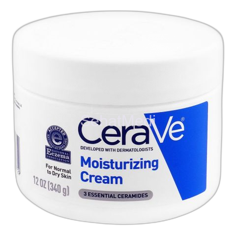 CeraVe Moisturising Cream, Normal To Dry Skin, 340g