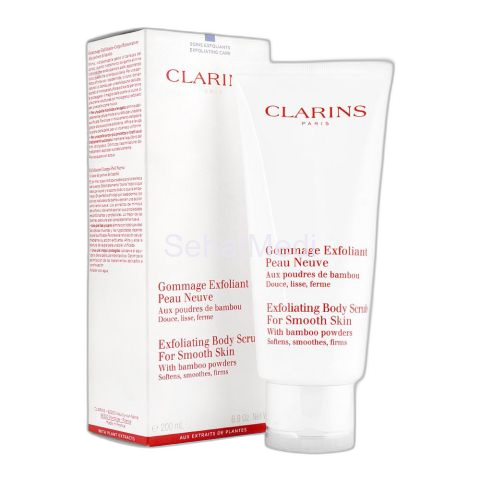 Clarins Paris Exfoliating Body Scrub For Smooth Skin, 200ml