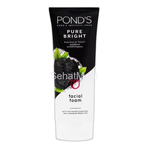 Pond's Pure White Pollution Out + Purity Facial Foam 100g