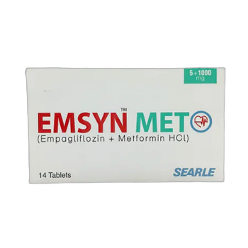 Emsyn Met Tablet 5+1000mg