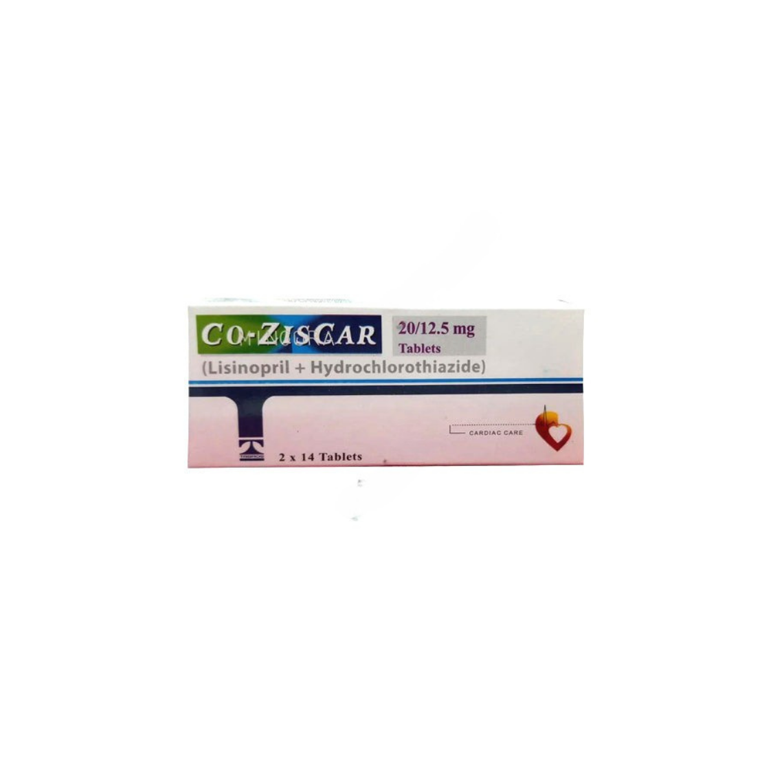 Co-Ziscar Tablets 20/12.5mg