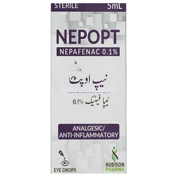 Nepopt Eye Drops 0.1% 5ml