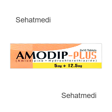 Amodip Plus Tablets 5mg+12.5mg