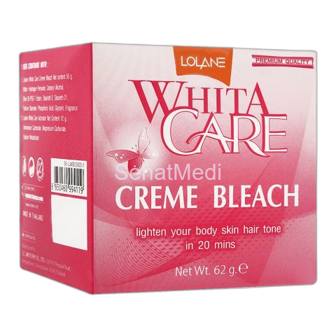 Lolane White Care Cream Bleach, 62g