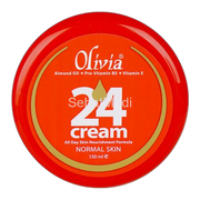 Olivia 24 Cream with Almond Oil, Pro-Vitamin B5 & Vitamine E, For Normal Skin, 150ml
