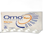 Orno Rapid Tablets 8mg