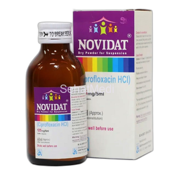 Novidat Syrup 125mg/60ml