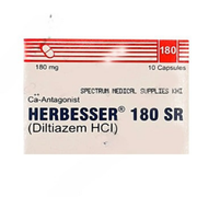 Herbesser Sr Capsules 180mg
