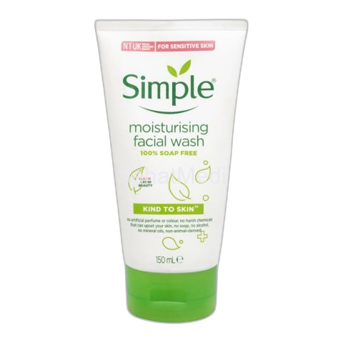 Simple Kind Of Skin Moisturising Facial Wash, For Sensitive Skin, 150ml