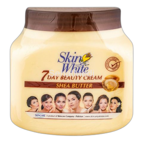 Skin White Shea Butter 7-Day Beauty Cream, 450g