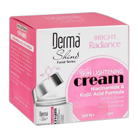 Derma Shine Bright Radiance Skin Lightening SPF15+ Day Cream, 50g