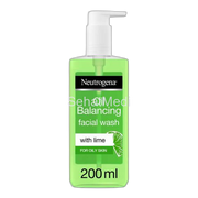 Neutrogena Oil Balancing Facial Wash, With Lime, For Oily Skin, 200ml