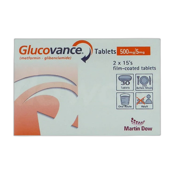 Glucovance  Tablets 5mg/500mg
