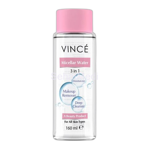 Vince 3-In-1 Micellar Water, All Skin Types, 160ml