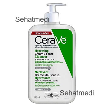 CeraVe Hydrating Cream-to-Foam Cleanser 473ml