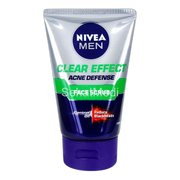 Nivea Men Clear Effect Acne Defense Face Facial Scrub, Reduces Pores, Oil Control, 100ml